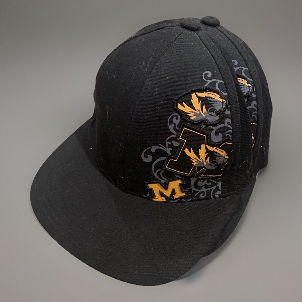 ZEPHYR University of Missouri Tigers Mizzou Youth Baseball Flat Brim Cap Hat